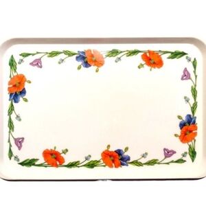 Vintage Villeroy & Boch Amapola Melanin Serving Tray